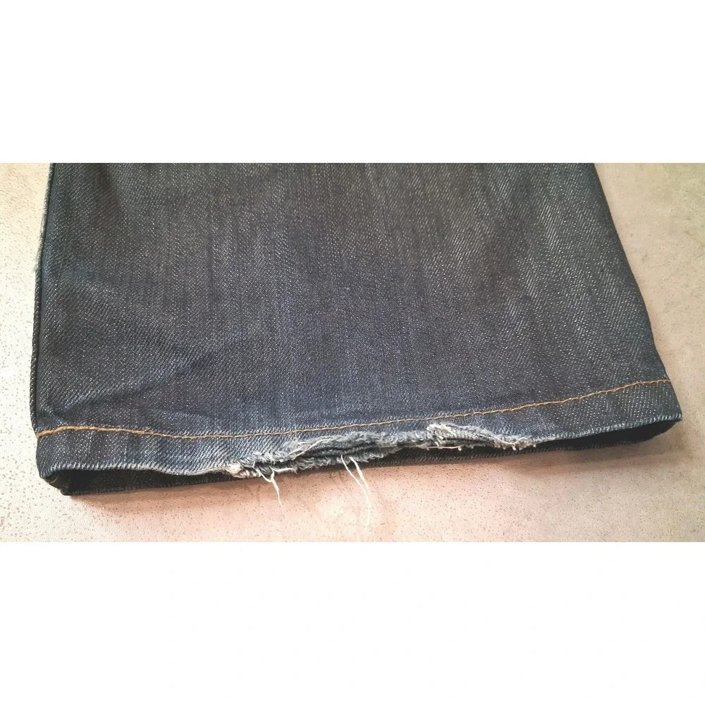 Marks & Spencer Autograph Straight Jeans Mens Size 38X33 - Picture 6 of 12